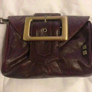 Helen Welsh leather clutch